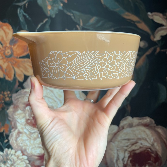 🇺🇸 VTG Pyrex Woodland Casserole without Lid | 472-B 750 ml - Picture 7 of 12